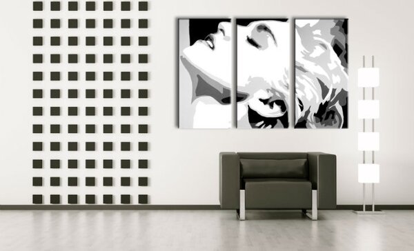 Tablou pictat manual POP Art MADONNA 3 - piese