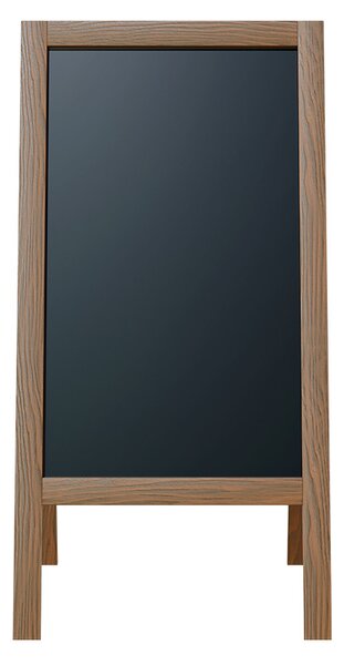 Meniu tabla Felex, culoarea nuc - negru 50x25x100cm