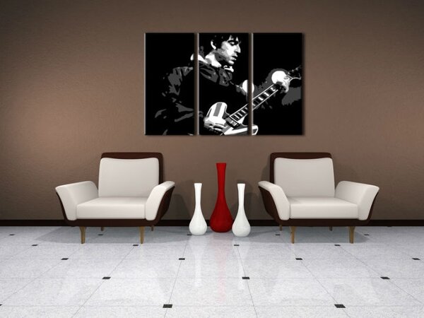 Tablou pictat manual POP Art Oasis 3 - piese
