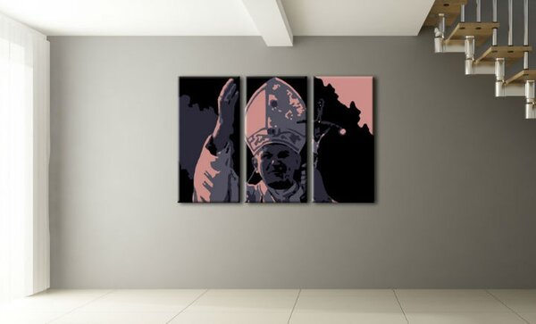 Tablou pictat manual POP Art Jan Paunol II. 3 - piese