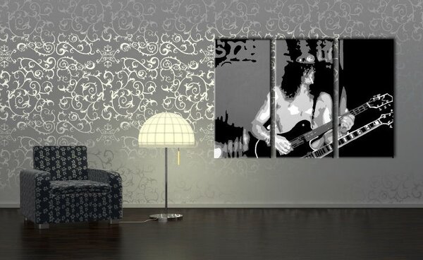 Tablou pictat manual POP Art Slash 3 - piese