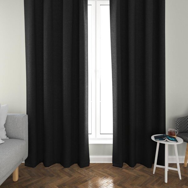 Draperie neagra OXFORD 140x250 cm Agatat: Rejansa