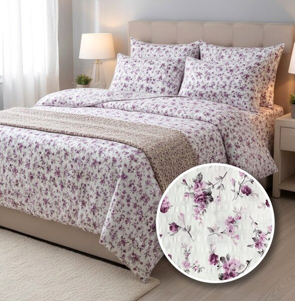 LENJERIE DE PAT CREPONATA 100% BUMBAC (CREP65)