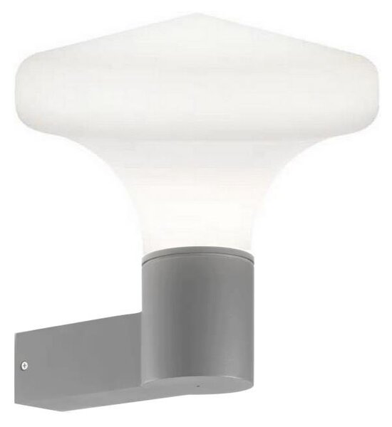 Ideal Lux - Aplica de perete pentru exterior CLIO 1xE27/42W/230V IP44 gri