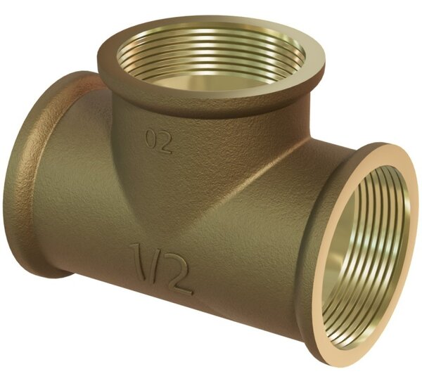 Cârlig triplu Mexen din alamă 6/4 GW x 6/4 GW x 6/4 GW - W97403-646464