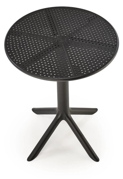 Masa CALVO, negru, polipropilena, 60x60x72 cm