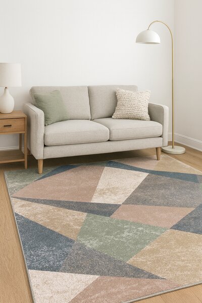 Model Dream 18023, Covor Dreptunghiular, Multicolor 120x170