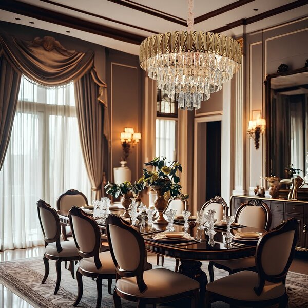 Lampă suspendată Cristal G059-CP