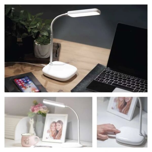 Lampă LED flexibilă dimabilă de masă LED/12W/230V 3000K/4000K/6500K alb