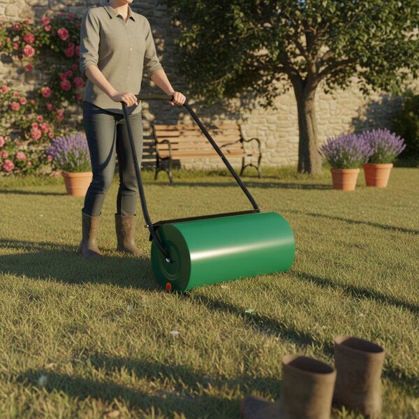 Cilindru pentru gazon FARMER, 57cm, verde Jurhan
