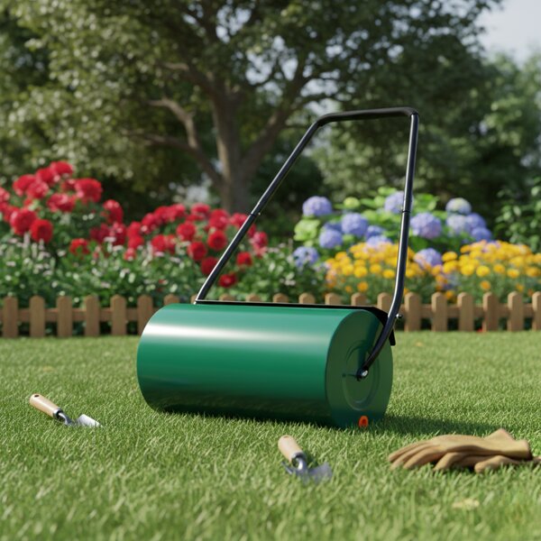 Cilindru pentru gazon FARMER, 57cm, verde Jurhan