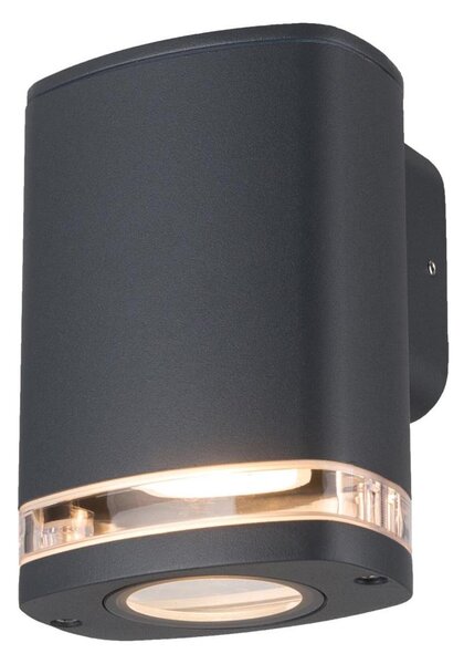 Aplică de exterior Kanlux 38885 ZEVI 1xGU10/10W/230V IP54 antracit