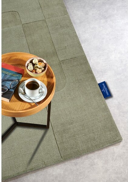 Covor verde țesut manual din lână 190x280 cm Charlotte – Villeroy&Boch