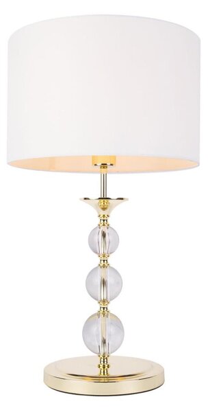 Lampă de masă Zuma Line RLT93163-1GW -REA 1xE27/60W/230V alb