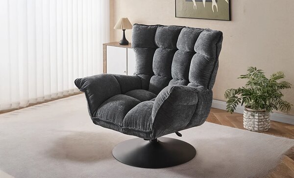 Fotoliu Rotativ KJL6396 Negru
