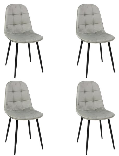 Set 4 Scaune Gya Gri