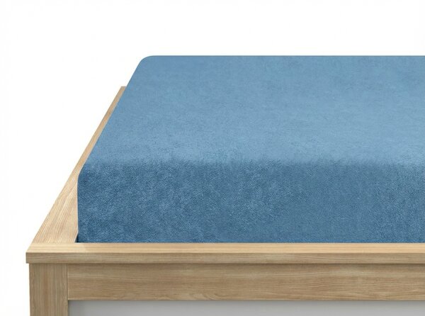 Cearsaf frote EXCLUSIVE albastru 90 x 200 cm