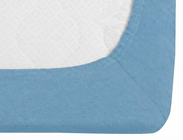 Cearsaf frote EXCLUSIVE albastru 90 x 200 cm