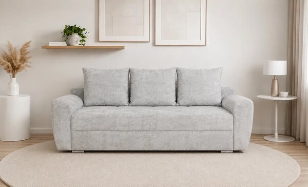 Canapea Extensibilă Lacrima Bonell Mini, Gri deschis