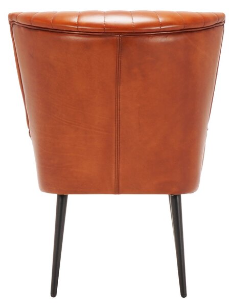 Scaun din piele Valson DarkBrown