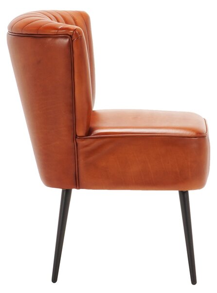 Scaun din piele Valson DarkBrown