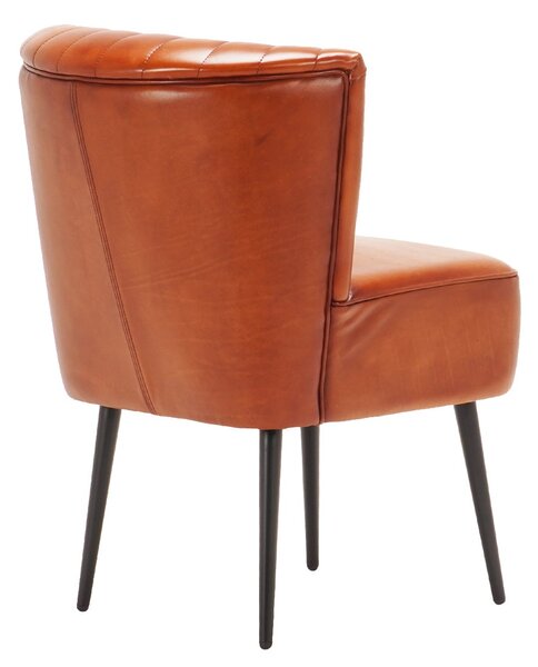 Scaun din piele Valson DarkBrown