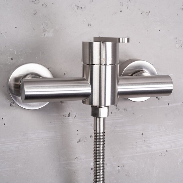 Baterie de duș REA Ontario Brush Nickel