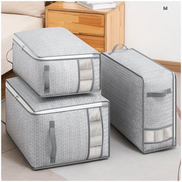 Organizator pentru dulap SENCA XL 52x44x30 cm gri