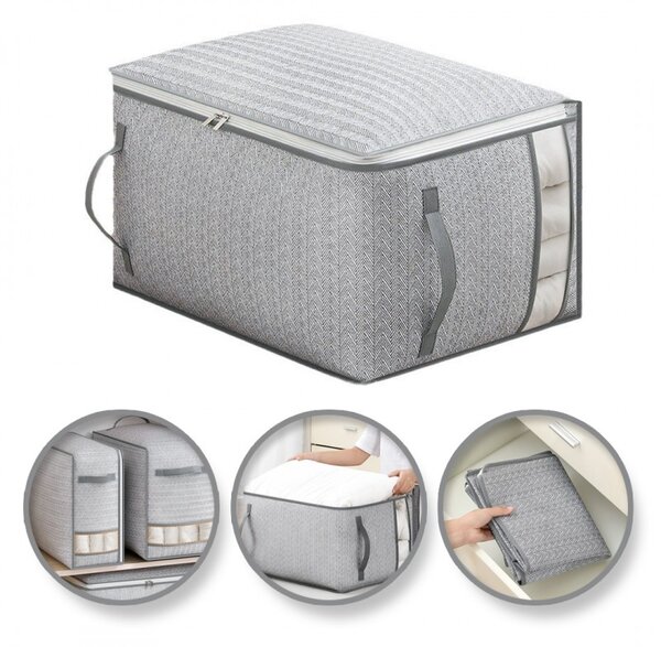 Organizator pentru dulap SENCA XL 52x44x30 cm gri
