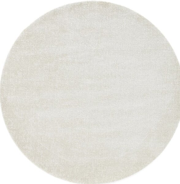 Covor Belgian Living Dormitor, Fargo Rotund 71501 56, Alb Dreptunghi, 120x120