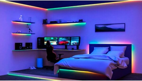 Philips - Bandă LED RGBIC reglabilă SMART STRIP 20m LED/36W/230V 2700/6500K Wi-Fi