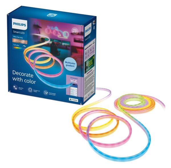 Philips - Bandă LED reglabilă SMART NEON FLEX 10m LED/45W/230V 2700/6500K Wi-Fi