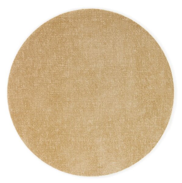 Covor Belgian Living Dormitor, Fargo Rotund 71501 800, Bej Mustar Dreptunghi, 120x120