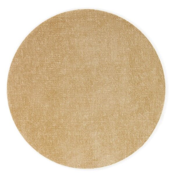 Covor Belgian Living Dormitor, Fargo Rotund 71501 800, Bej Mustar Dreptunghi, 160x160