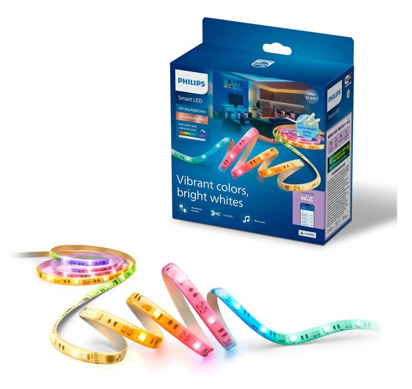 Philips - Bandă LED RGBIC reglabilă SMART STRIP 10m LED/43W/230V 2700/6500K Wi-Fi