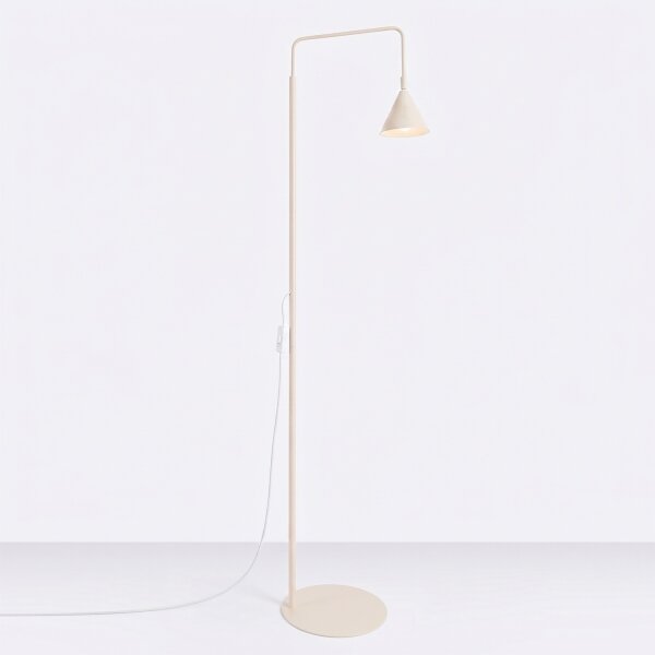 Sollux SL.2584 - Lampadar NOX 1xE14/10W/230V crem