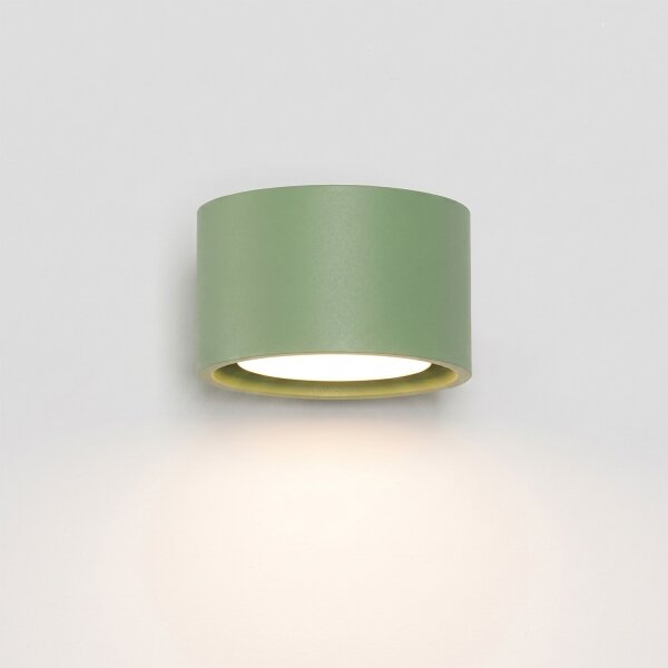 Sollux SL.2469 - Aplică de perete MODO 1xGX53/10W/230V verde