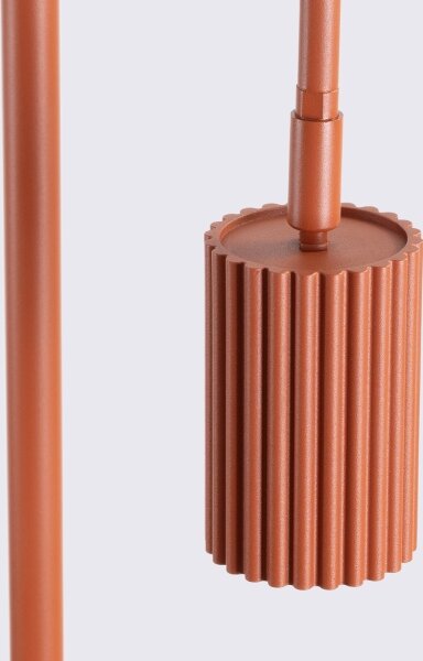 Sollux SL.2023 - Lampă de podea KARBON 1xGU10/10W/230V portocalie