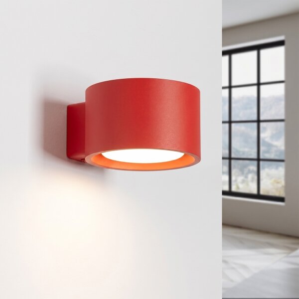 Sollux SL.2477 - Aplica de perete MODO 1xGX53/10W/230V roșie