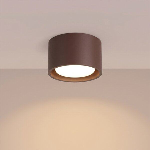 Sollux SL.2482 - Lampă spot MODO 1xGX53/10W/230V maro