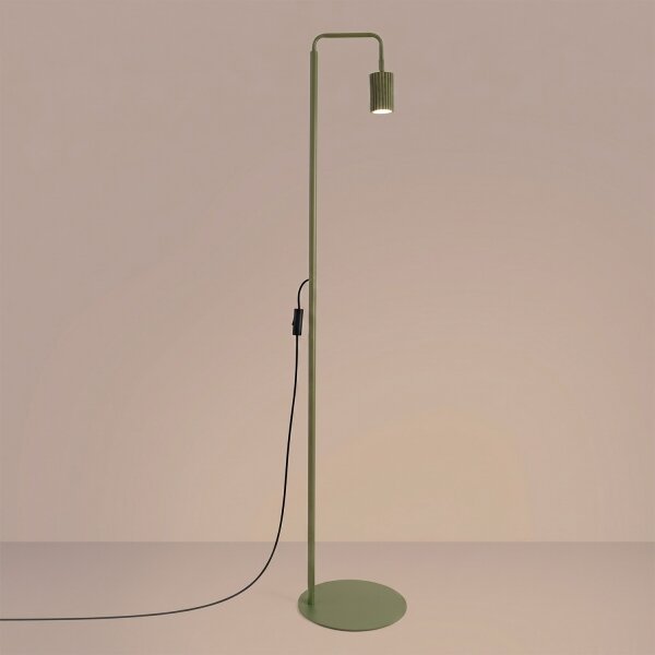 Sollux SL.2025 - Lampadar KARBON 1xGU10/10W/230V verde