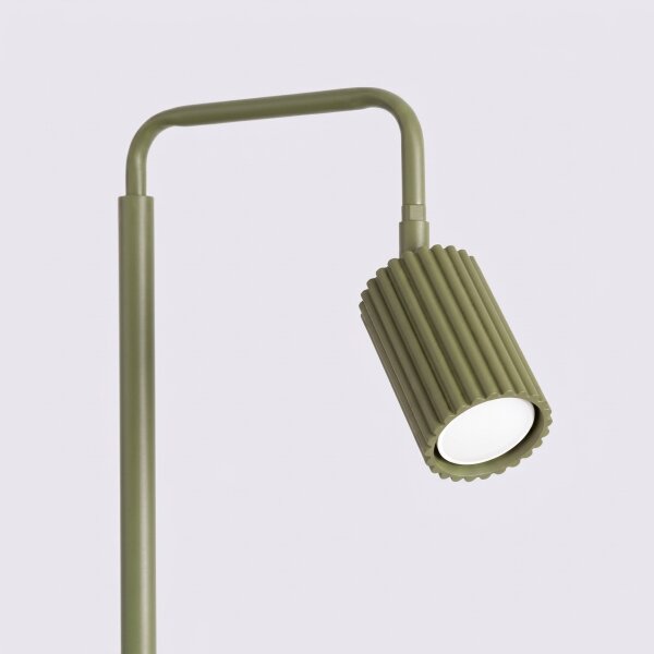 Sollux SL.2025 - Lampadar KARBON 1xGU10/10W/230V verde