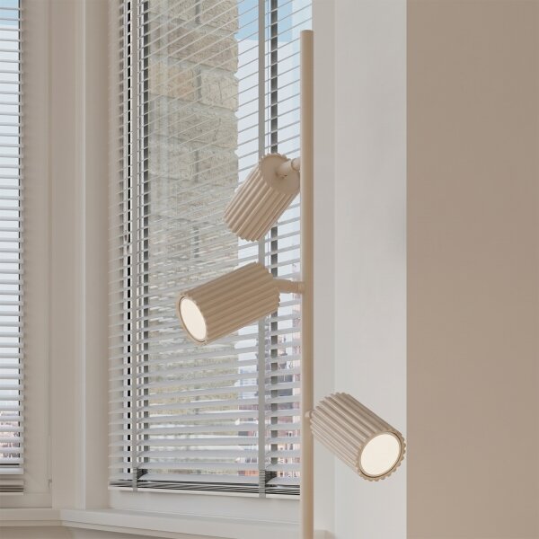 Sollux SL.2018 - Lampadar KARBON 3xGU10/10W/230V crem