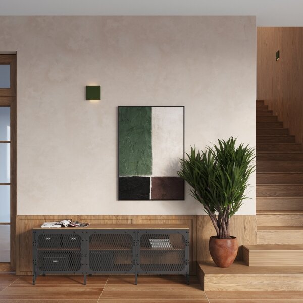 Sollux SL.2012 - Aplica de perete VANTA 2xG9/8W/230V verde