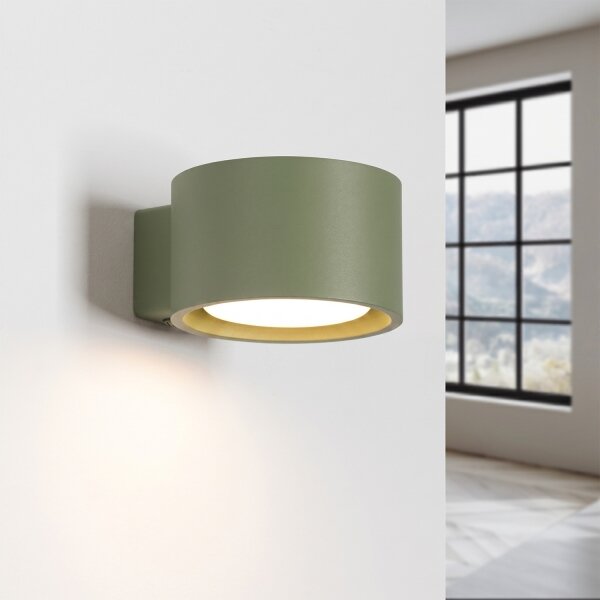 Sollux SL.2461 - Aplică de perete MODO 1xGX53/10W/230V verde