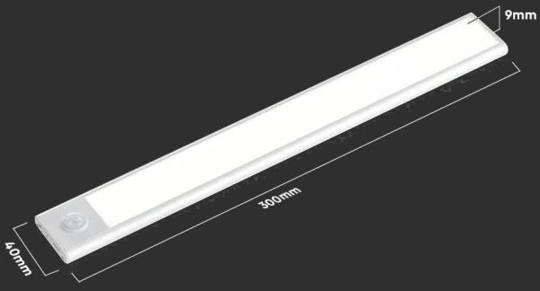 LED lampă subliniară cu senzor LED/1,5W/5V 1500 mAh 4000K