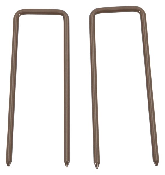Outsunny Gard de Grădină cu Lățime Reglabilă, Gard de Grădină Multifuncțional din Metal și Aluminiu, 300x31x103,5 cm, Maro Închis