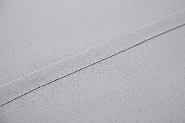 Draperie gri deschis OXFORD 140x250 cm Agatat: Inele metalice