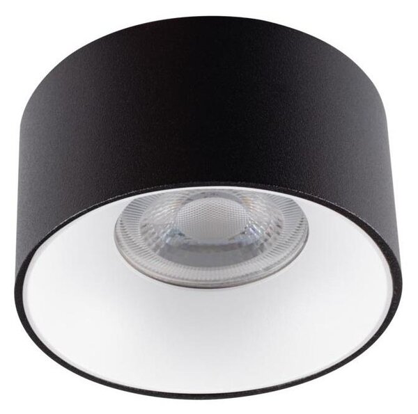 Corp de iluminat încastrat MINI RITI 1xGU10/25W/230V negru/alb Kanlux 27577