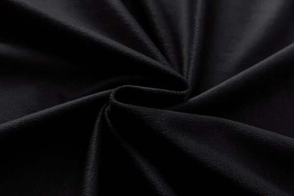 Draperie opaca neagra VELVET 140x270 cm Agatat: Rejansa